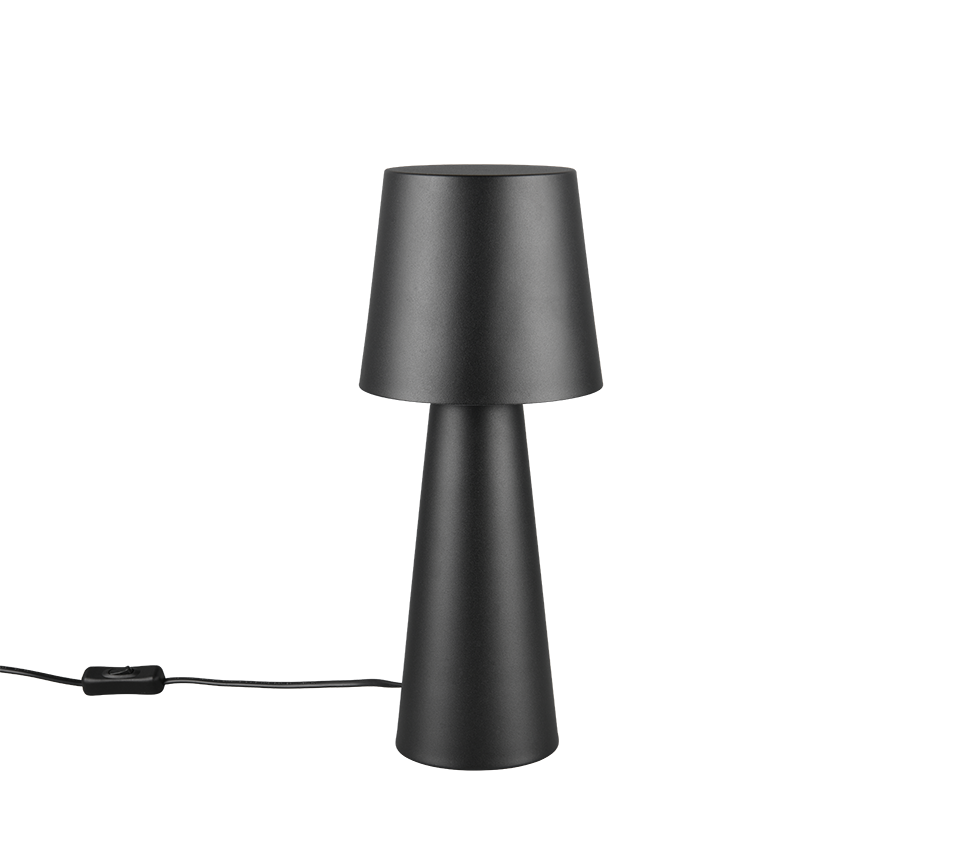 NUBIAN | Table lamp | Black mat | Metal
