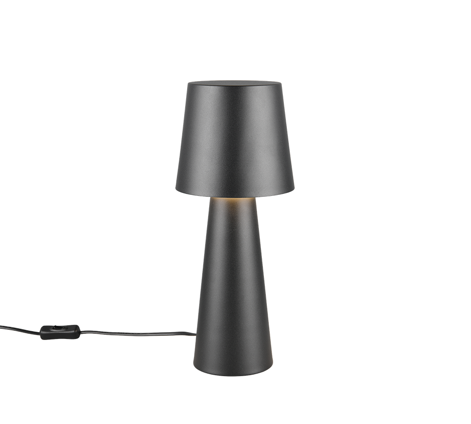 NUBIAN | Table lamp | Black mat | Metal