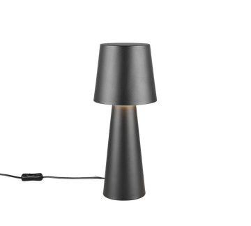 NUBIAN | Table lamp | Black mat | Metal