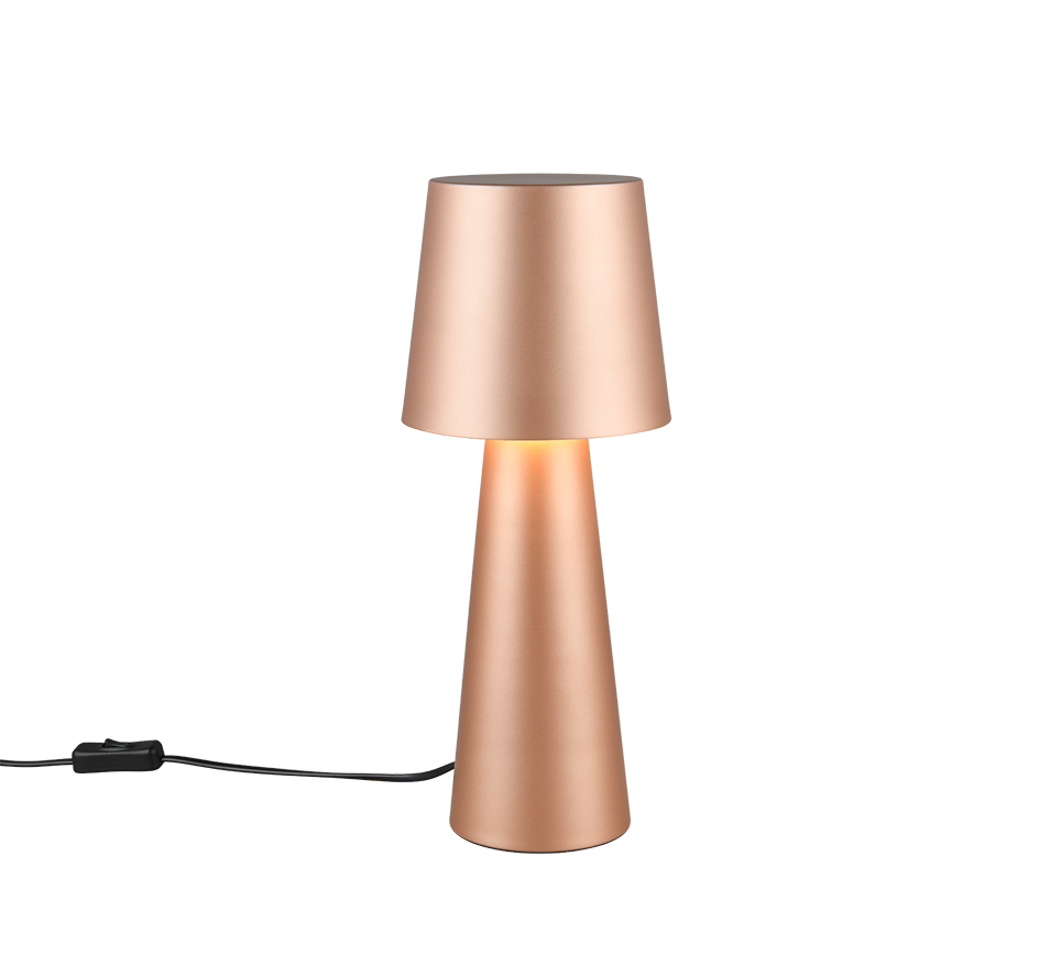 NUBIAN | Table lamp | Coffee | Metal