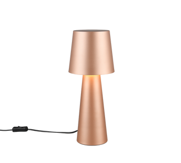 NUBIAN | Table lamp | Coffee | Metal
