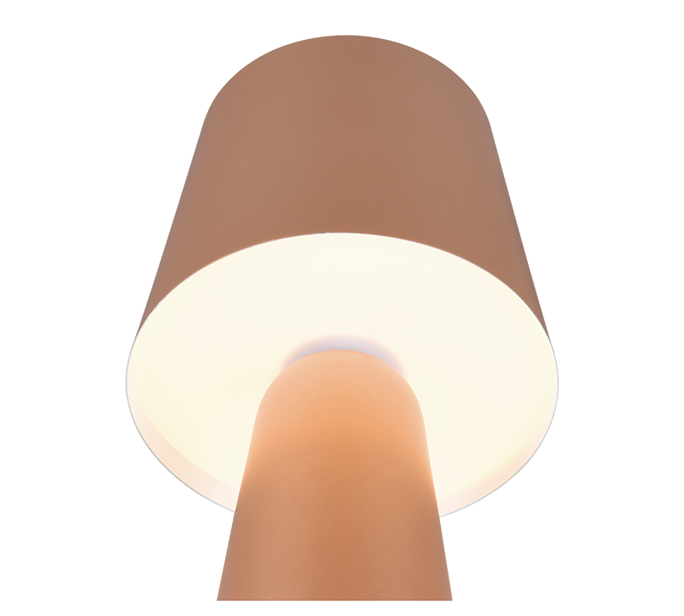 NUBIAN | Table lamp | Coffee | Metal