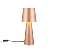 NUBIAN | Table lamp | Coffee | Metal