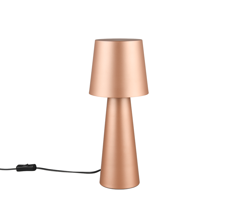 NUBIAN | Table lamp | Coffee | Metal