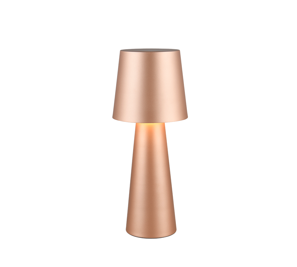 NUBIAN | Table lamp | Coffee | Metal