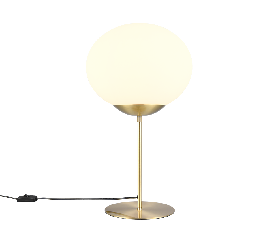 FOMENTO | Table lamp | Brass mat | Metal