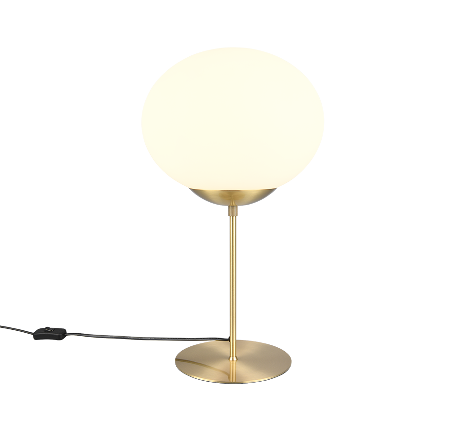 FOMENTO | Table lamp | Brass mat | Metal
