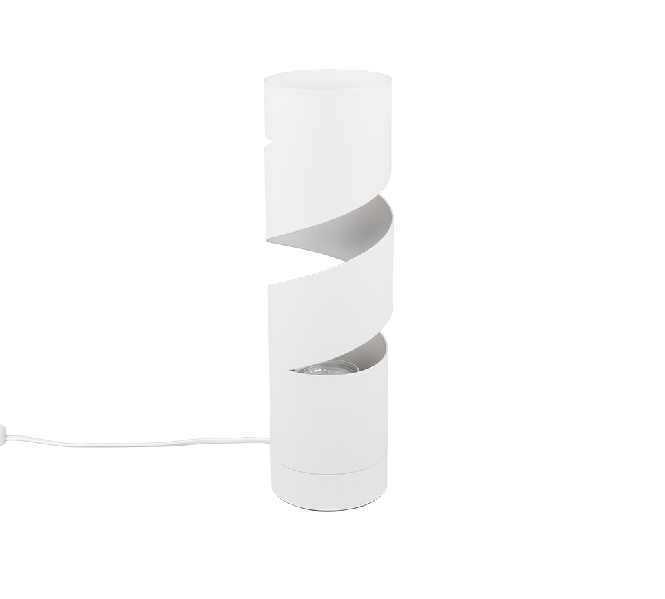STREAM | Table lamp | White mat | Metal