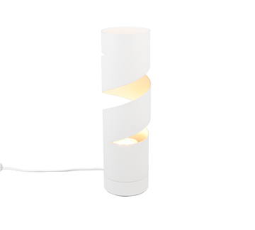 STREAM | Table lamp | White mat | Metal