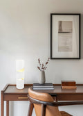 STREAM | Table lamp | White mat | Metal