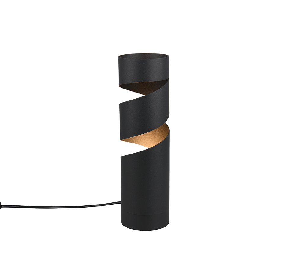 STREAM | Table lamp | Black mat | Metal