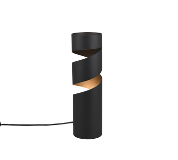 STREAM | Table lamp | Black mat | Metal