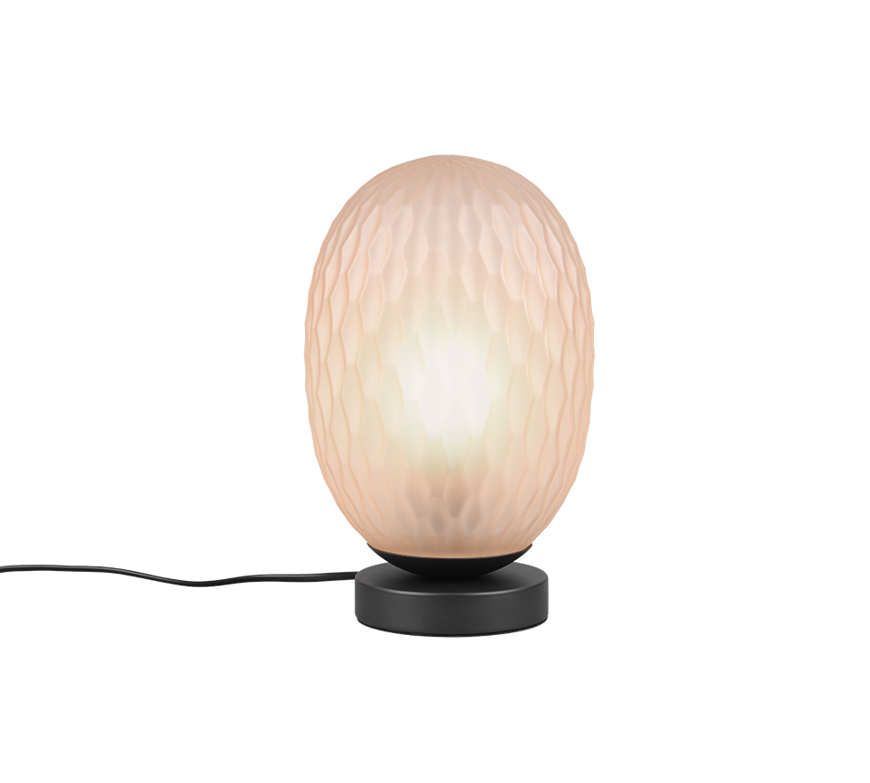 FACETTE | Table lamp | Amber | Metal