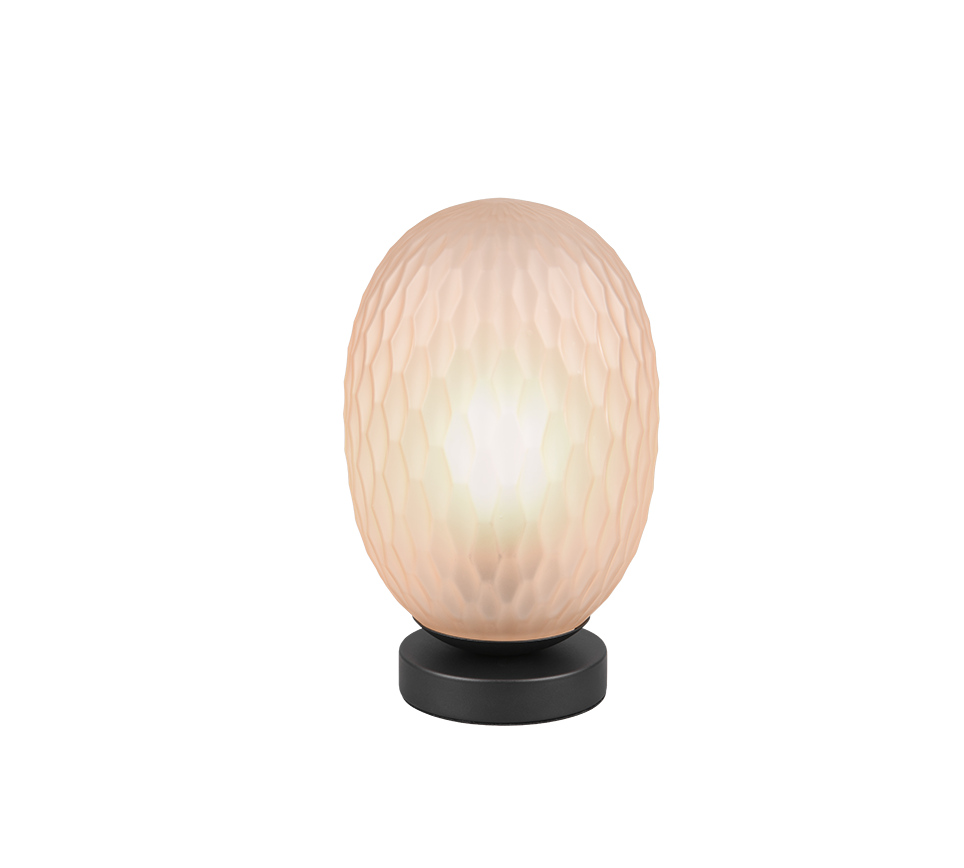 FACETTE | Table lamp | Amber | Metal