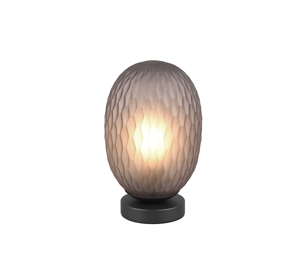 FACETTE | Table lamp | Black mat | Metal