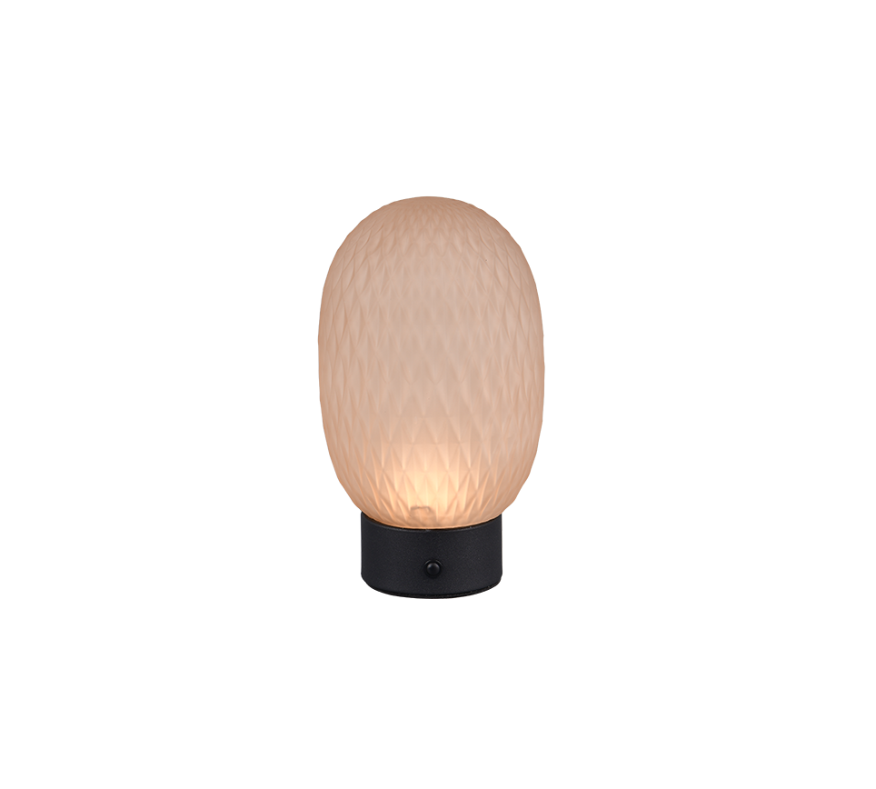FACETTE | Table lamp | Amber | Glass