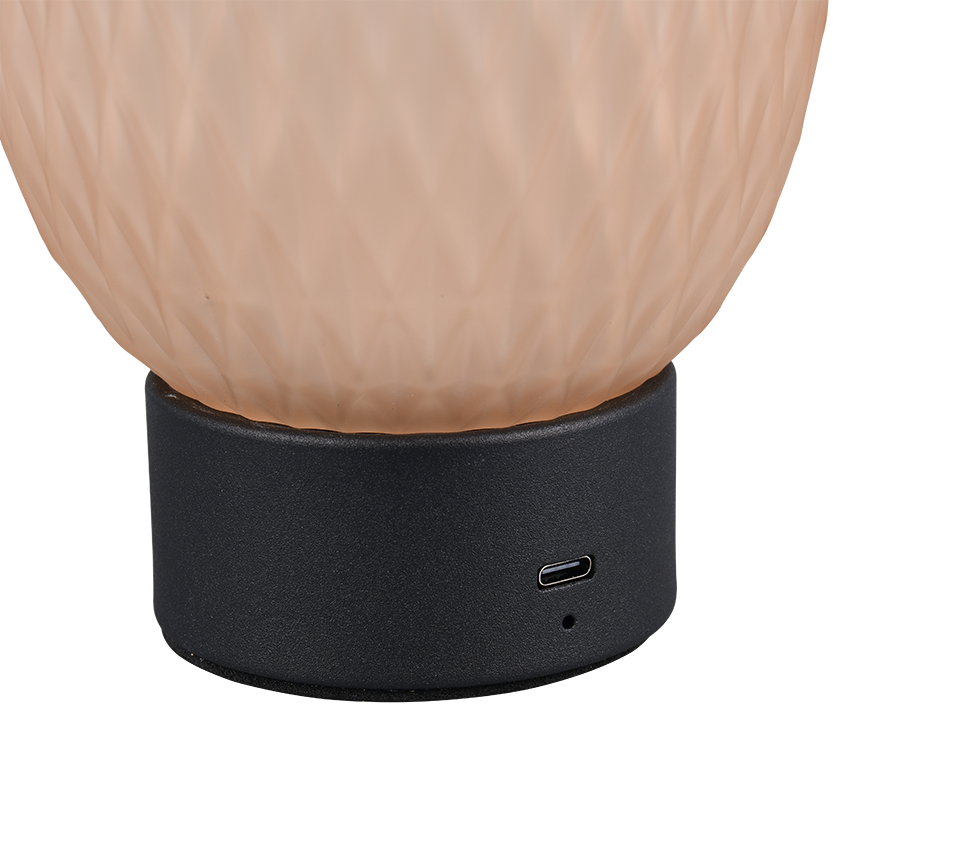 FACETTE | Table lamp | Amber | Glass