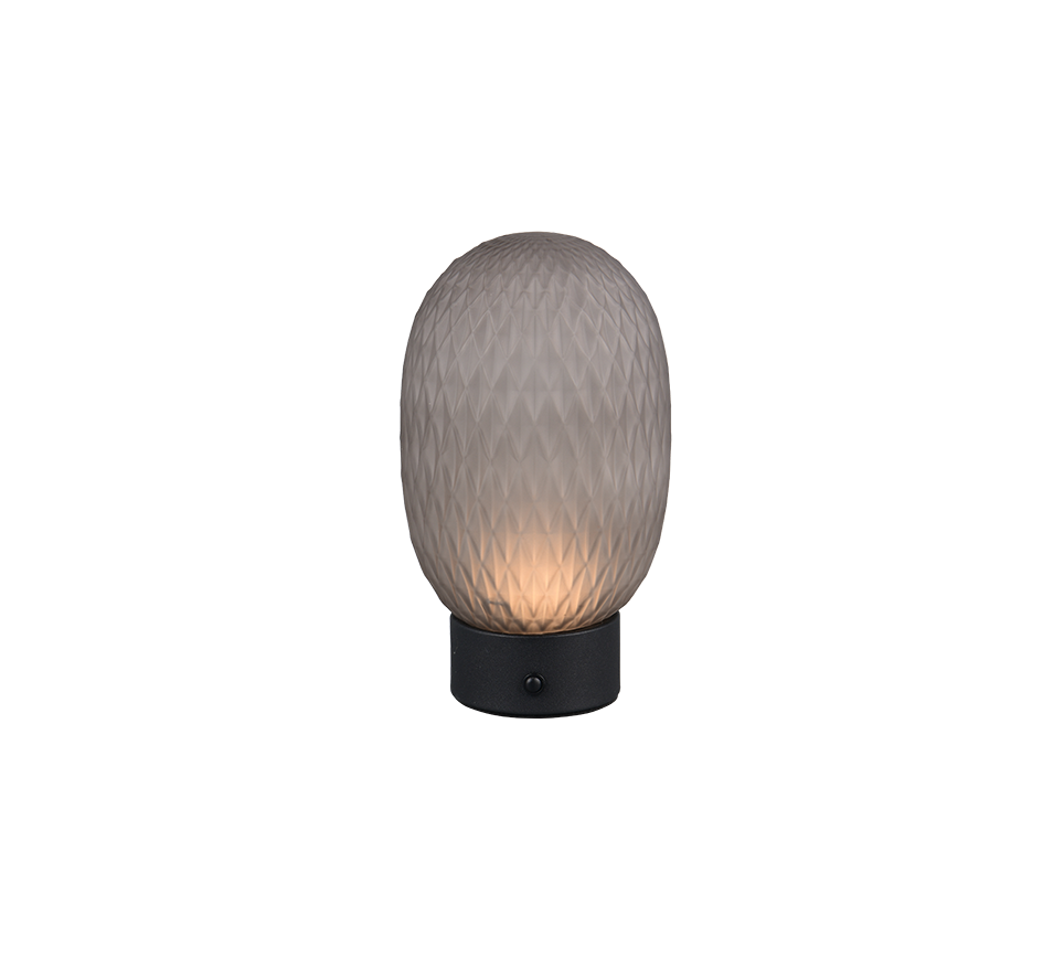 FACETTE | Table lamp | Smoke | Glass