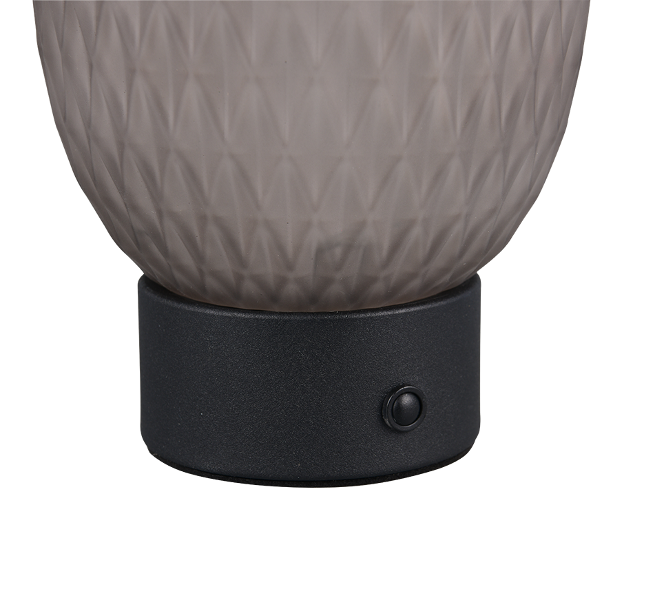 FACETTE | Table lamp | Smoke | Glass