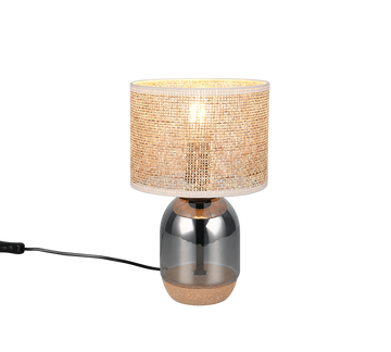 TARA | Table lamp | Chrome plated | Glass