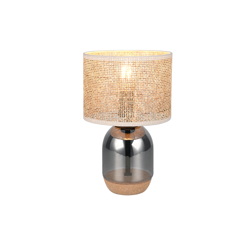 TARA | Table lamp | Chrome plated | Glass