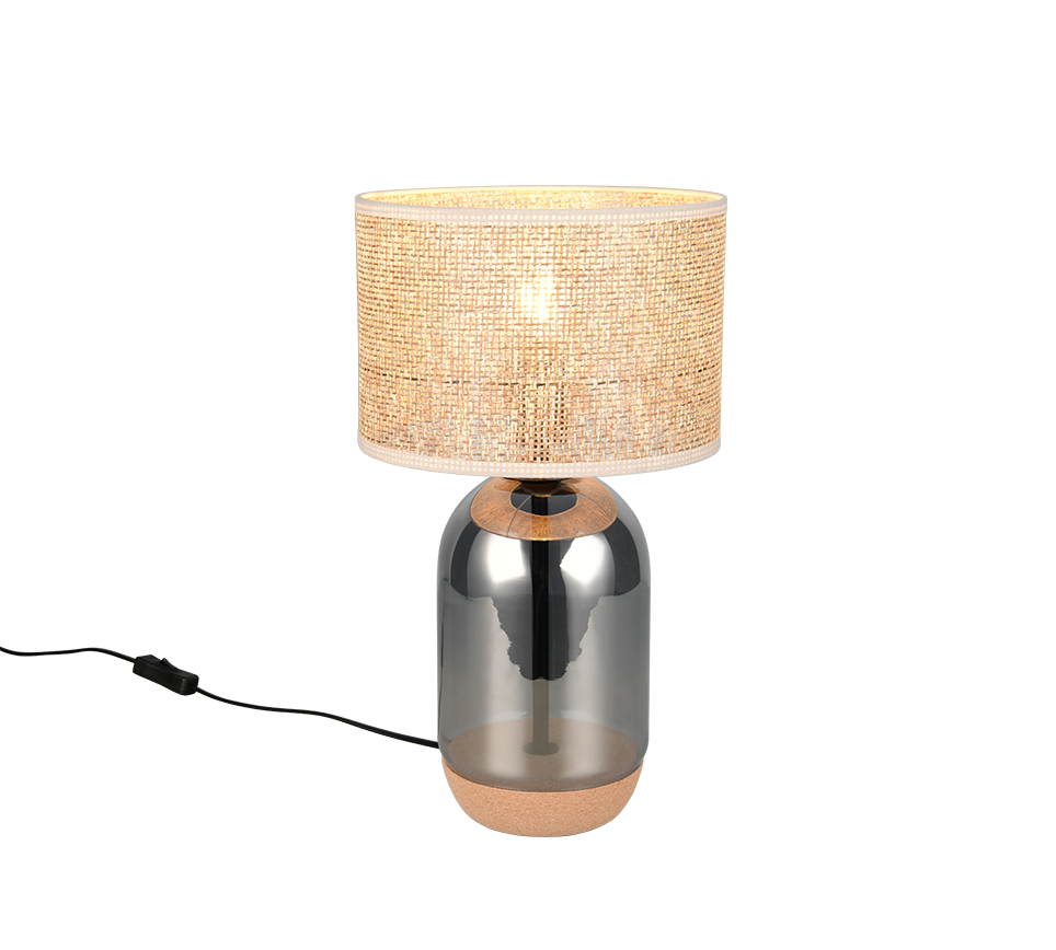 TARA | Table lamp | Chrome plated | Glass