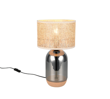 TARA | Table lamp | Chrome plated | Glass