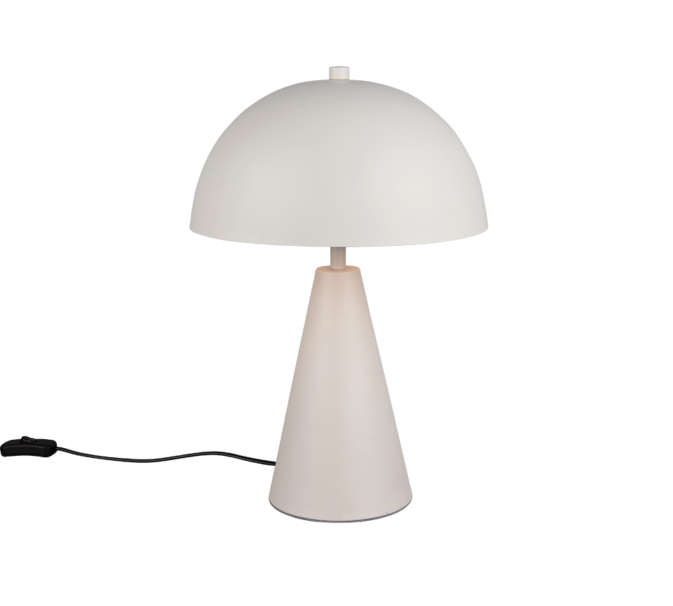 ALFIE | Table lamp | Warm grey | Metal