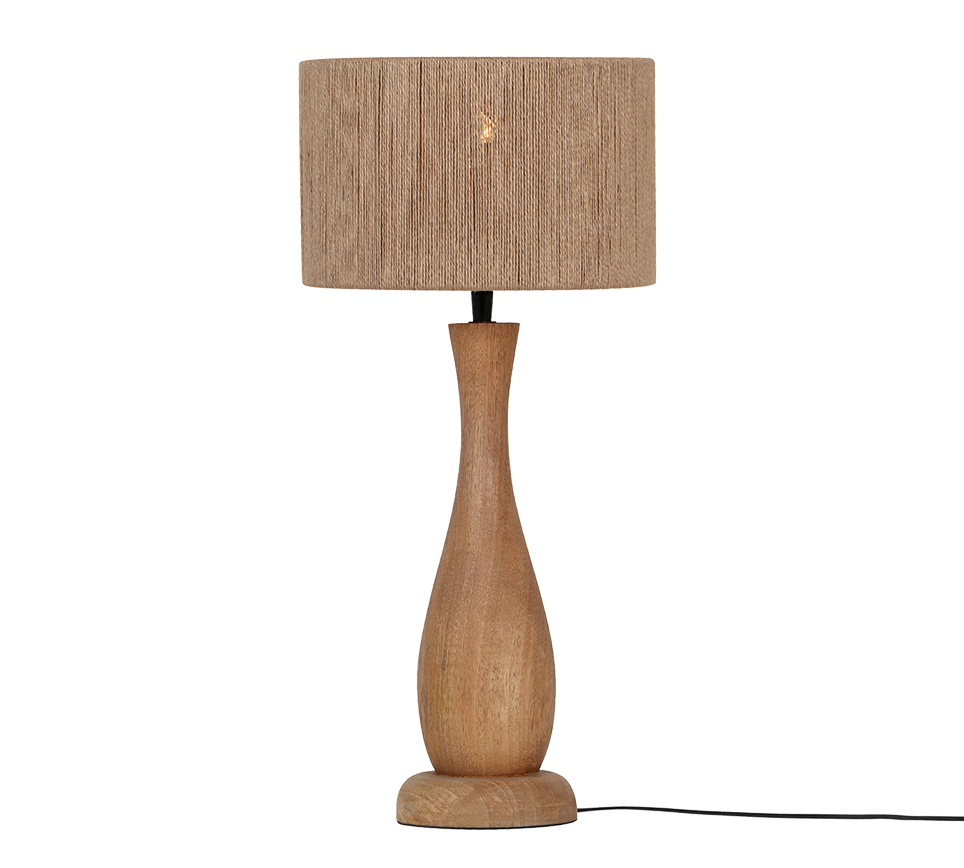 TOBA | Table lamp | Natural finish | Natural wood