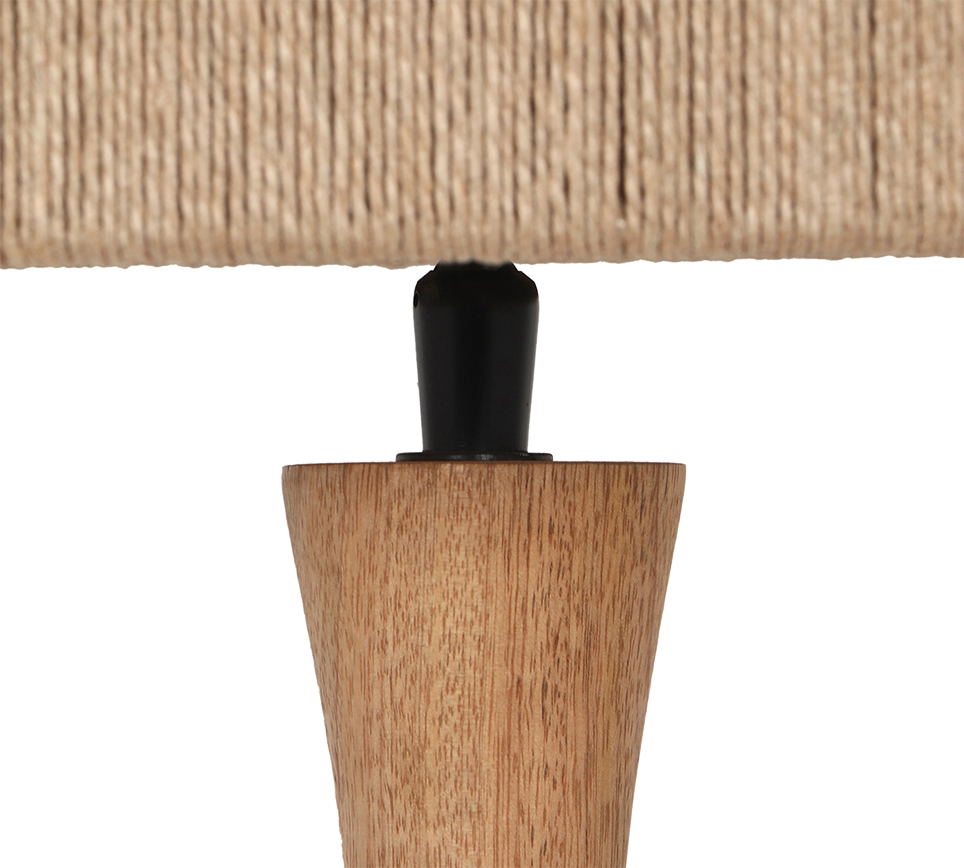 TOBA | Table lamp | Natural finish | Natural wood