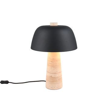 TIMBA | Table lamp | Fawn | Travertin