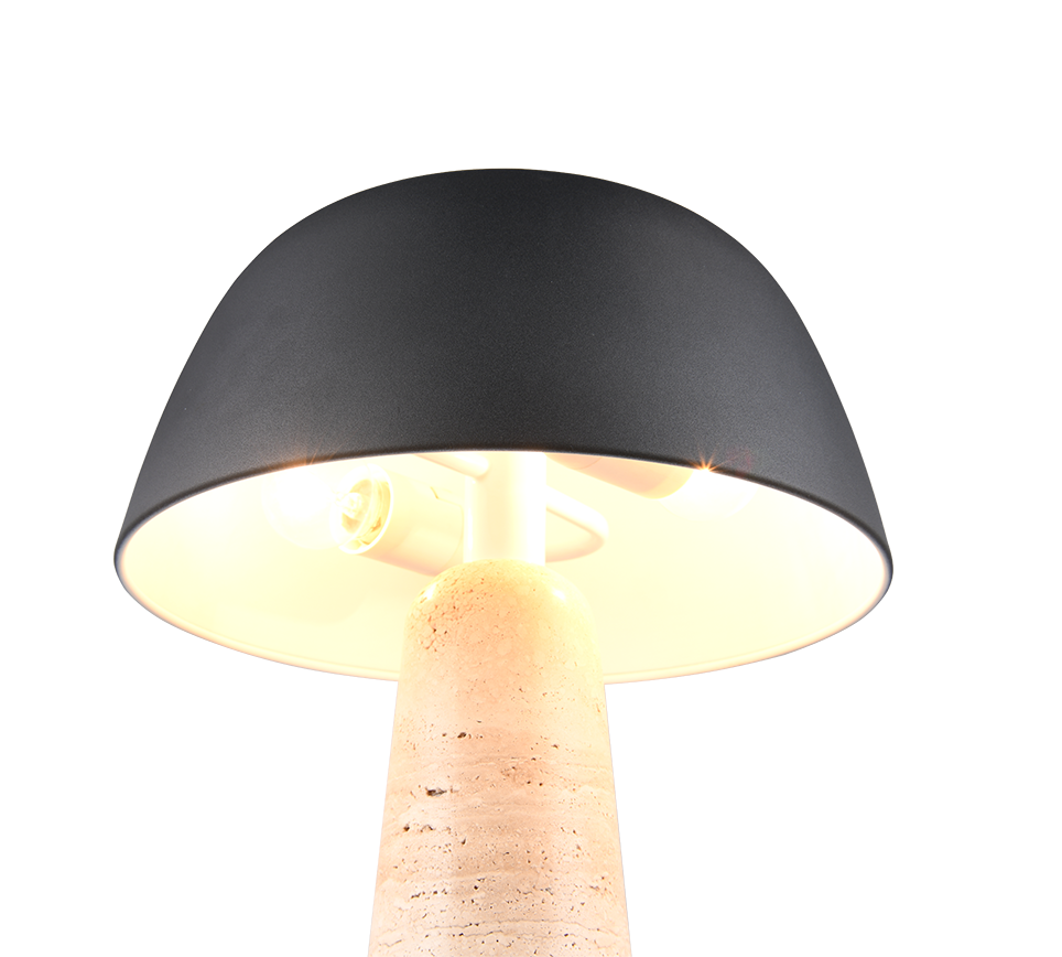 TIMBA | Table lamp | Fawn | Travertin