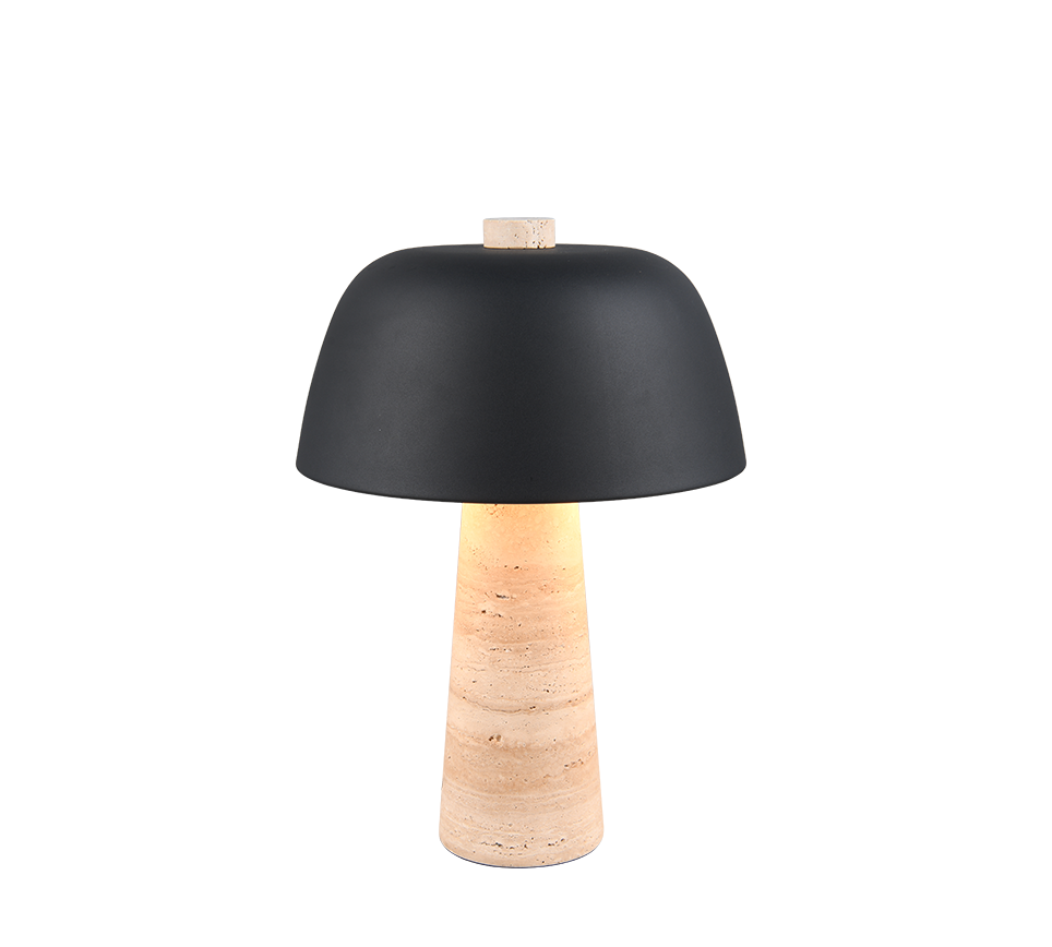 TIMBA | Table lamp | Fawn | Travertin