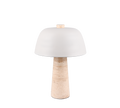TIMBA | Table lamp | Warm grey | Travertin