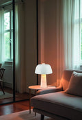 TIMBA | Table lamp | Warm grey | Travertin