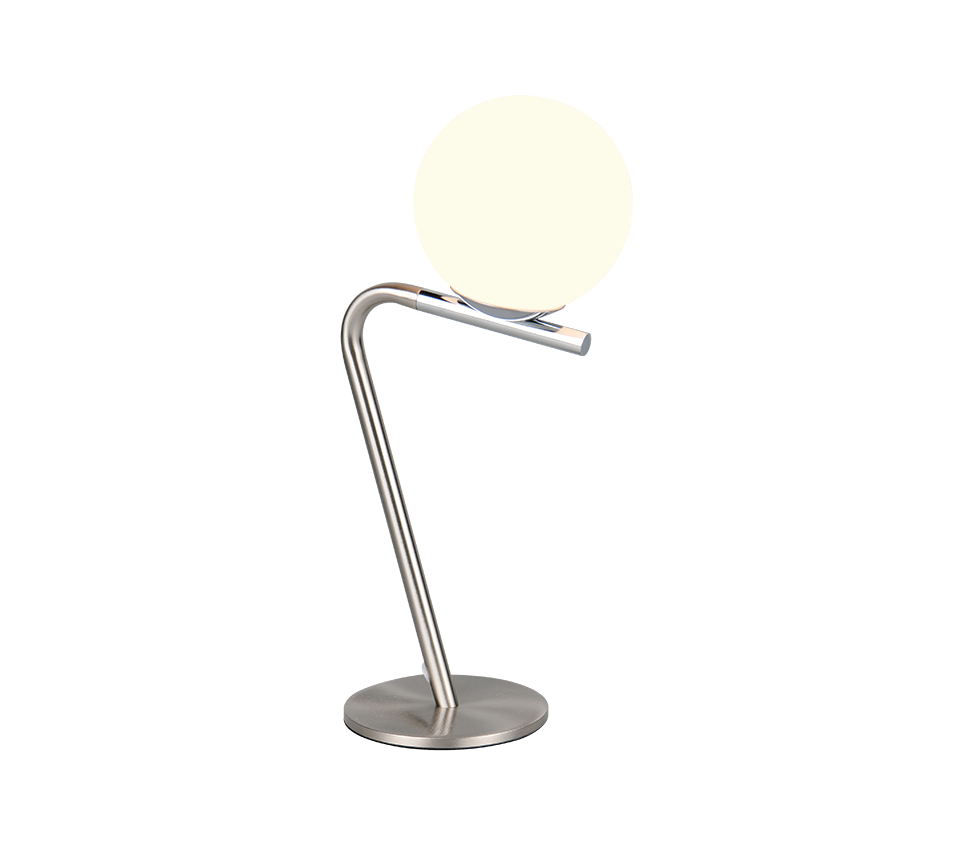 FLAMING | Table lamp | Nickel mat | Metal