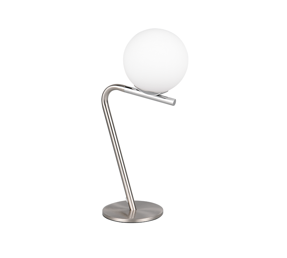 FLAMING | Table lamp | Nickel mat | Metal