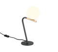 FLAMING | Table lamp | Schwarz-Gold | Metal