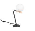 FLAMING | Table lamp | Schwarz-Gold | Metal
