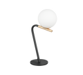 FLAMING | Table lamp | Schwarz-Gold | Metal