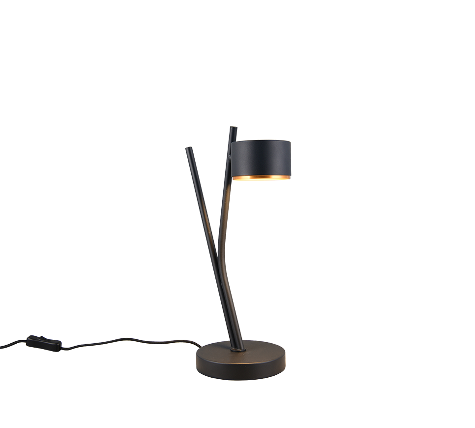 CODA | Table lamp | Schwarz-Gold | Metal