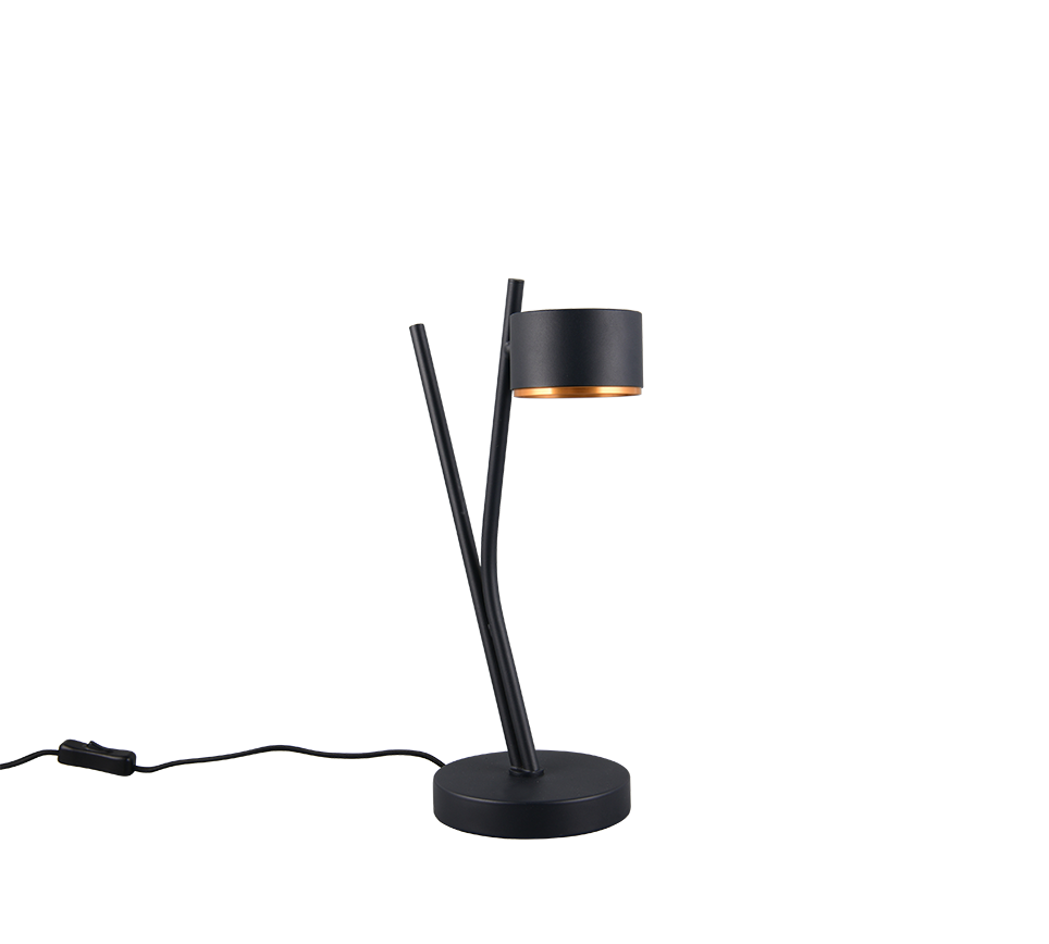 CODA | Table lamp | Schwarz-Gold | Metal
