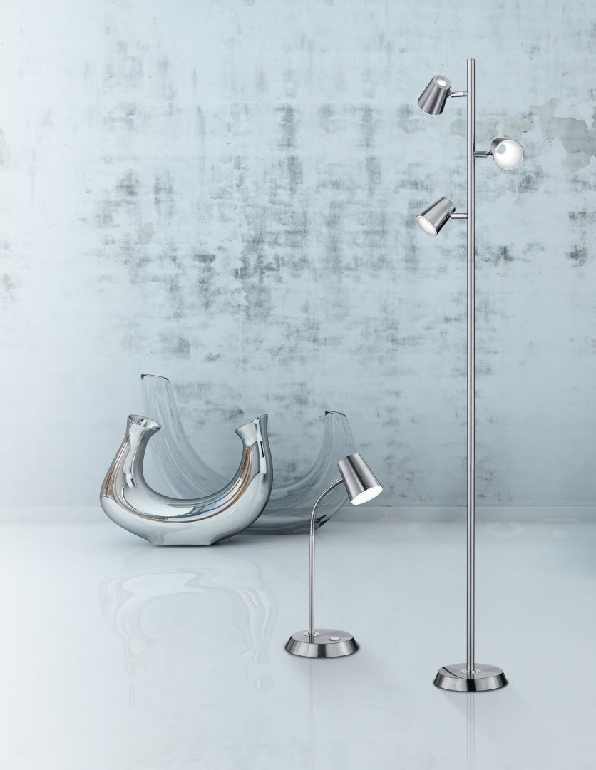 NARCOS | Table lamp | Nickel mat | Metal