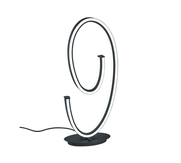CIOLA | Table lamp | Black mat | Metal