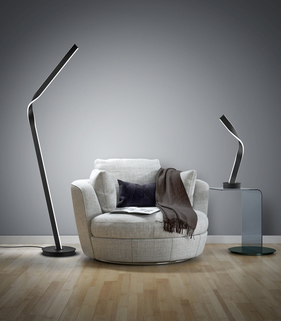 CICENZA | Table lamp | Black mat | Metal