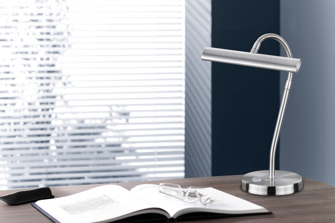 CURTIS | Table lamp | Nickel mat | Metal