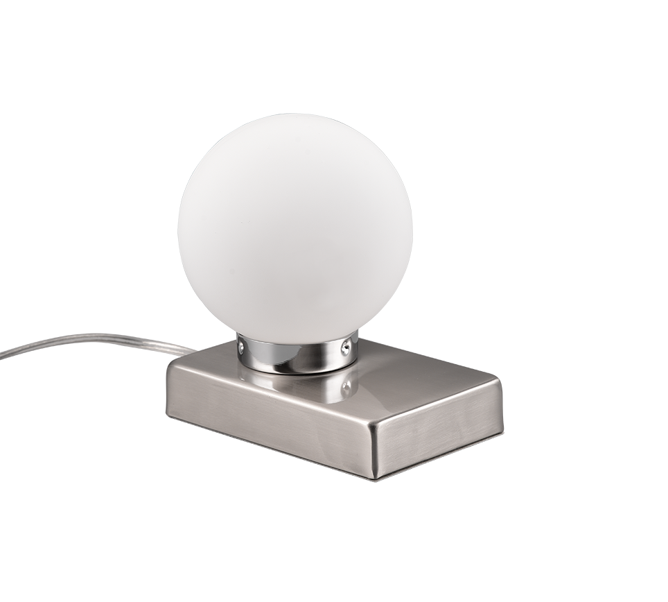 DAVI II | Table lamp | Nickel mat | Metal