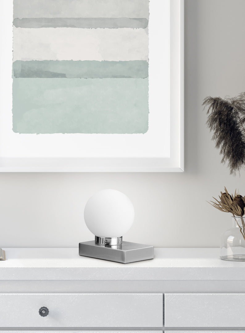 DAVI II | Table lamp | Nickel mat | Metal
