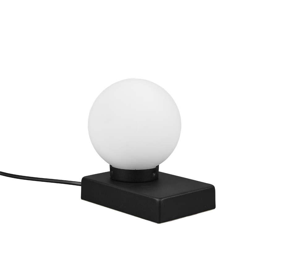 DAVI II | Table lamp | Black mat | Metal