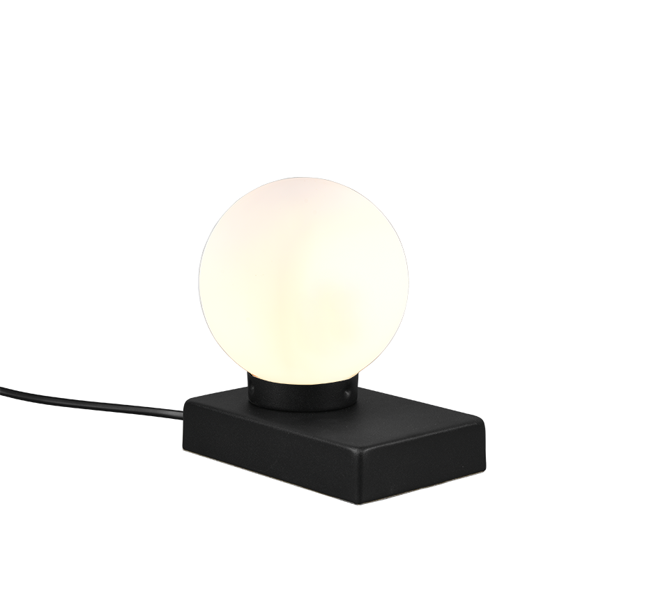 DAVI II | Table lamp | Black mat | Metal